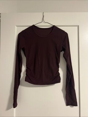Lululemon All It Takes Back-Twist Ribbed Long Sleeve